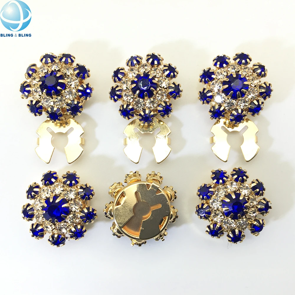 Couvre-boutons Strass Argent 5 Couvre-boutons En Strass – Diamètre 2 Cm – Argentés – Clip Détachable – Pour Personnaliser Chemises, Robes, Costumes Boutons Décoratifs Amovibles Pour Chemise