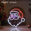 Cabeza de Papá Noel-31*31cm