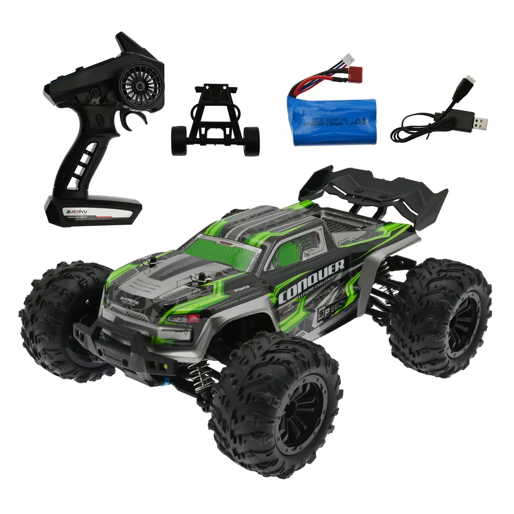 High Speed 16102 RC Car 1/16 38km/h With LED Headlights High Speed