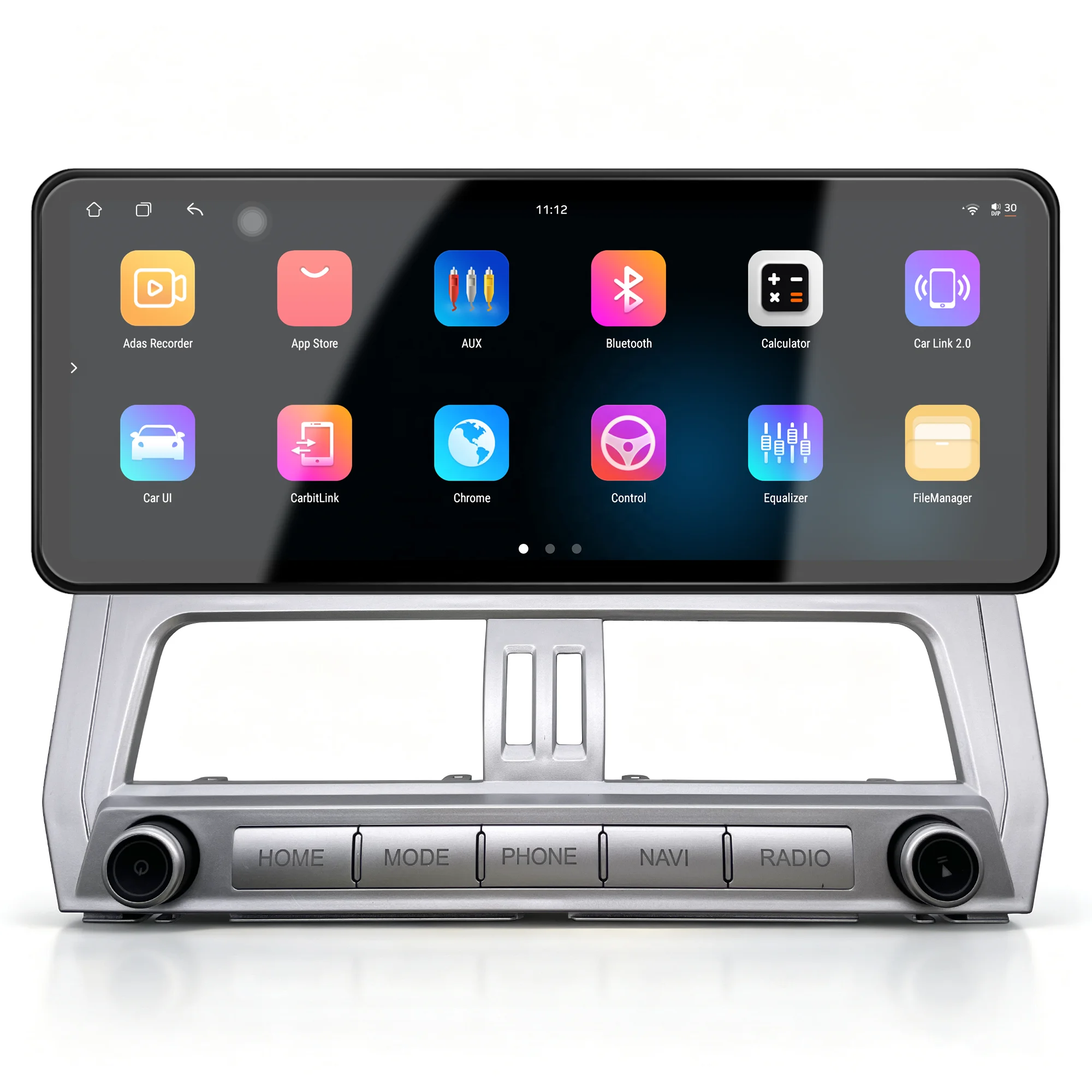 12.3-inch Portable Android Radio for Toyota Land Cruiser Prado