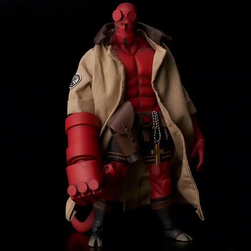 Thousand Value Practice Hellboy   Boy 1/12 Cloth  Joints Can Move Doll Figurines Model Action Figures  Gifts