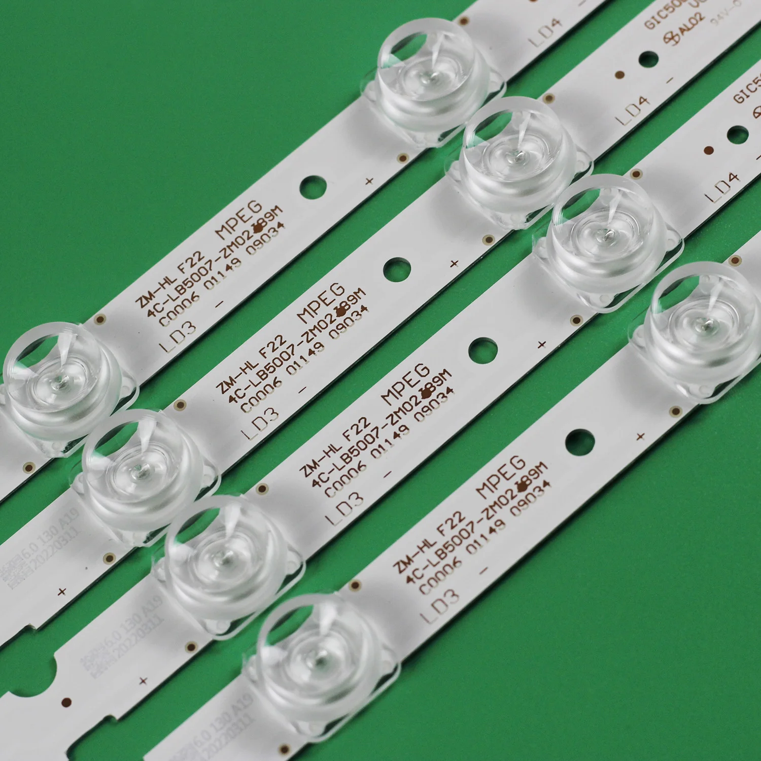 LED-Streifen Für Thomson/TCL Fernseher - 4er Set Hintergrundbeleuchtung 460mm