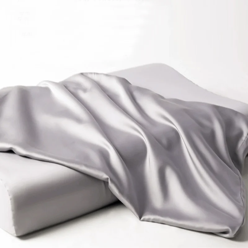 Memory Foam Bed Pillow For Adults Cooling Removable Cover Long Pattern Food-Grade Silicone Material For Sleep_voghion.com