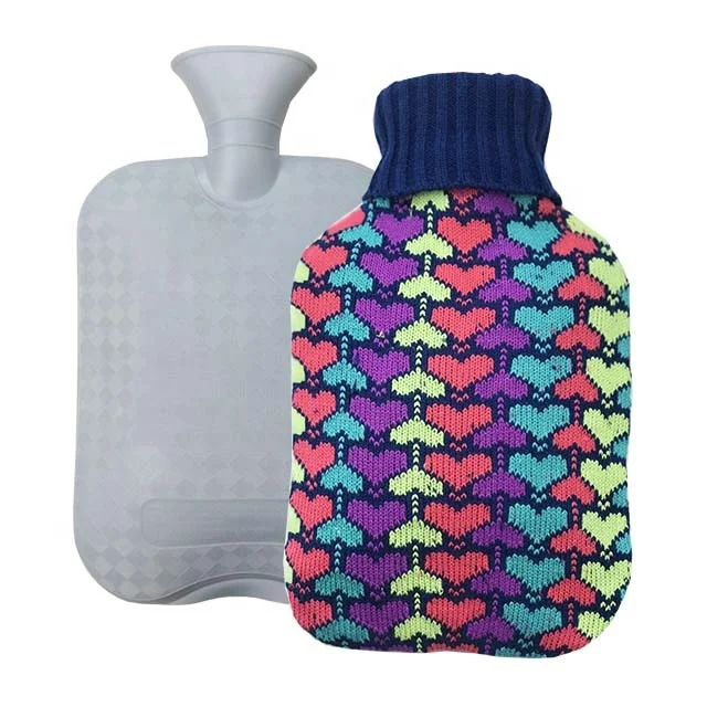 Filling 2L Rubber Hot Water Bottle