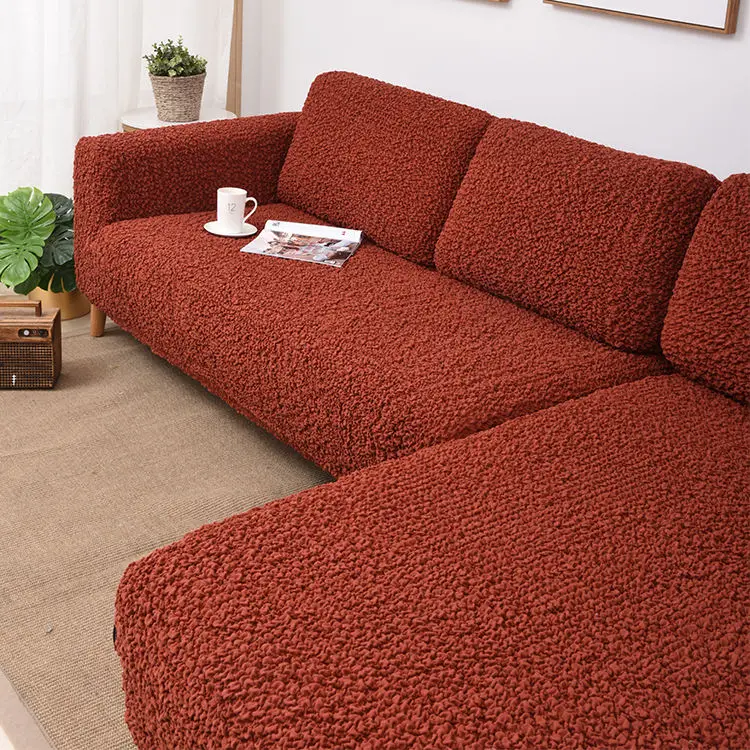 New Design Full Set Sofa Cover Section Stretch Polyester Stretch