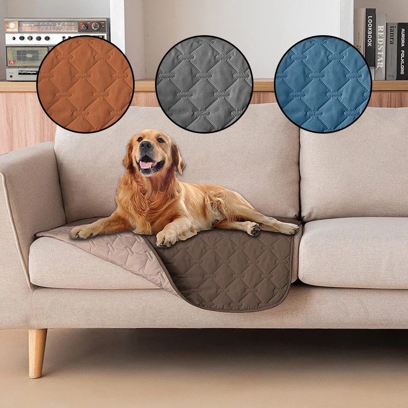 Premium quality pet products 2024 personalised foldable reversible extra large camas de perros pet couch dog bed blanket