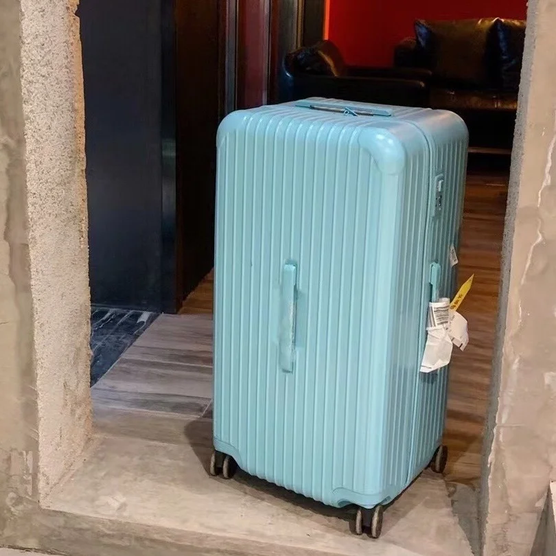 Large-Capacity Spinner Luggage Popular Trolley Suitcase Trendy Travel Case ABS Material TSA Lock Super