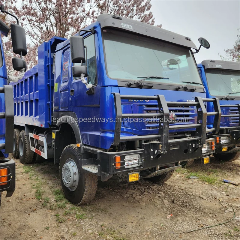 Sinotruk Howo Dump Truck With Bumper 6x4 Tipper Stock New 10 Wheel ...