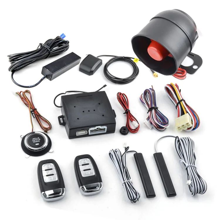 Universal PKE Engine Start Stop Button Keyless Entry Car PKE Push Button Engine Start Stop
