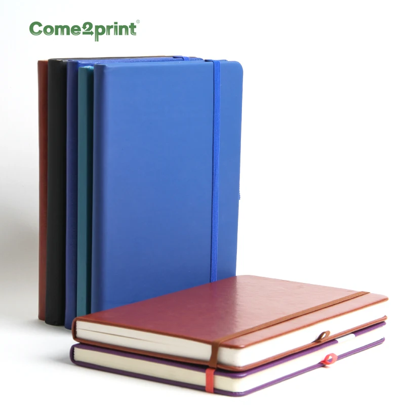 Diary Note Book Printing A5 Journals Planner Stationary Hardcover Pu Leather Notebook Students