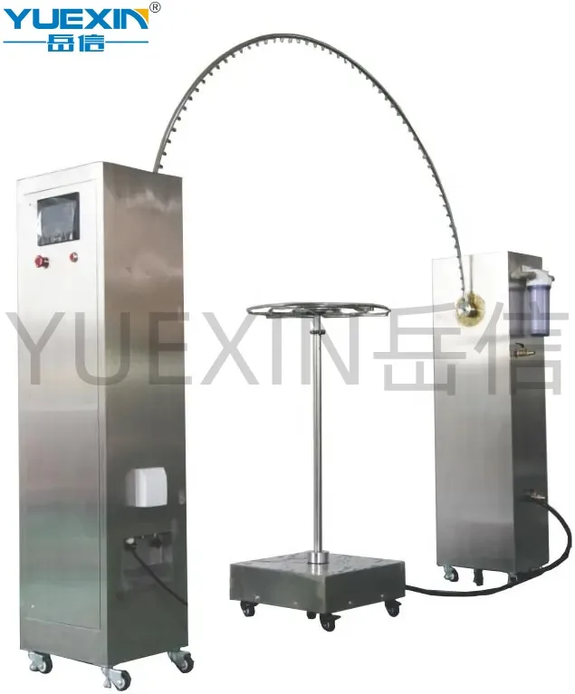 IPX34 Rated Rain Test Chamber with 7-inch Touch Screen and 50kg Capacity Turntable for Water Resistance Testing