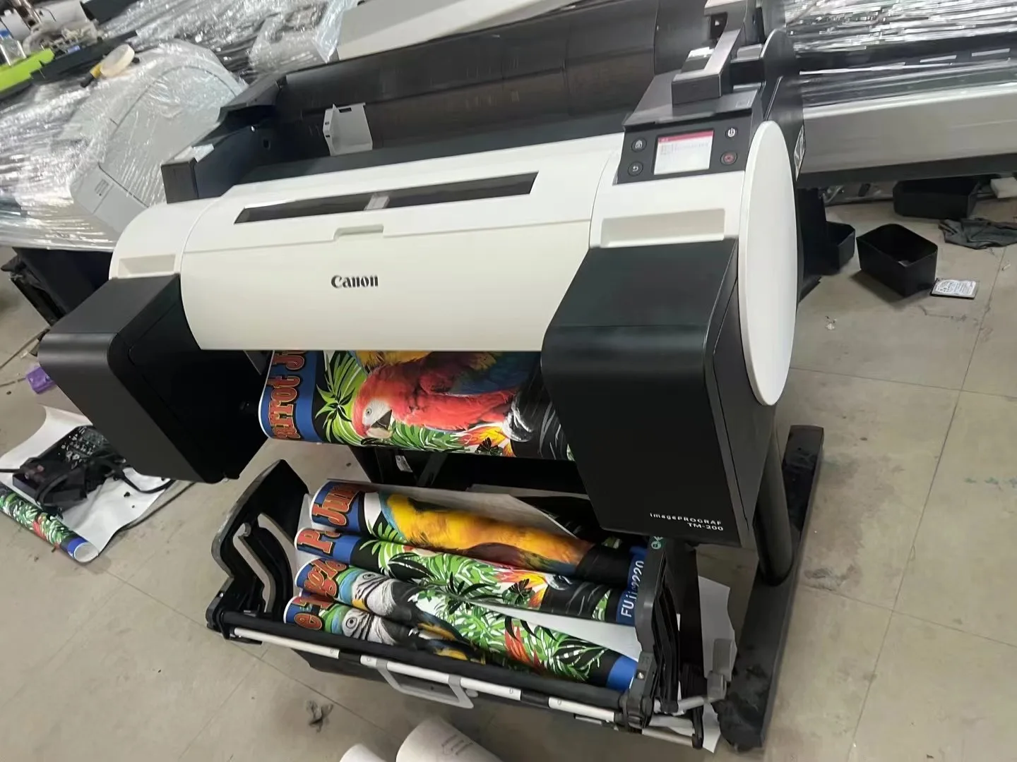 Refurbished ImagePROGRAF TM200 Large Format Inkjet Printer With Scanner for Canon TM-200 Series Plotter A1 Ancho 620mm 24"