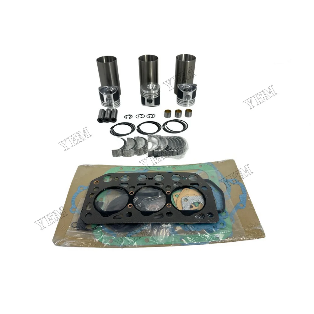 Overhaul Kit With Bearing Set Compatible for Mitsubishi K3E Replacement Genuine Engine Parts 5