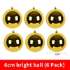 Sfera luminosa 6 cm (6 per gruppo)