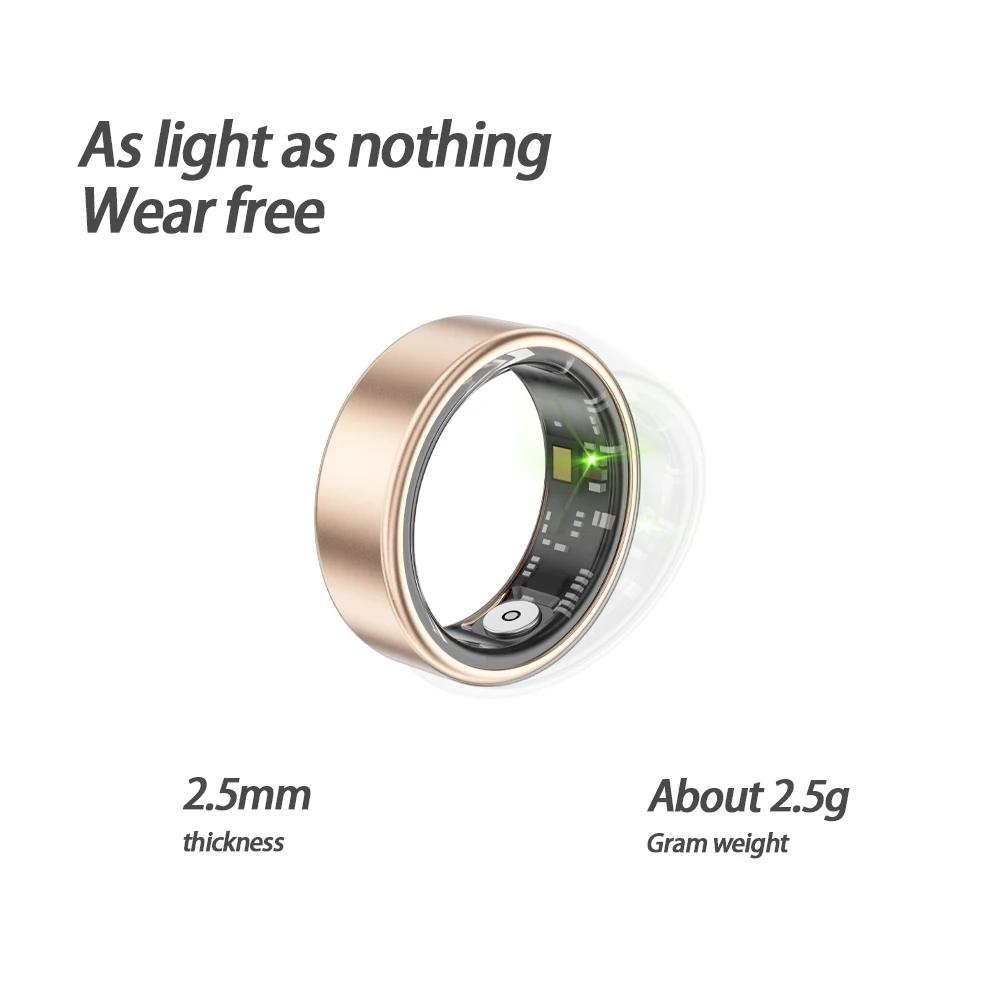 Sr06 Motiv Ring Gps New IP68 Fitness Smart Ring Health Monitoring
