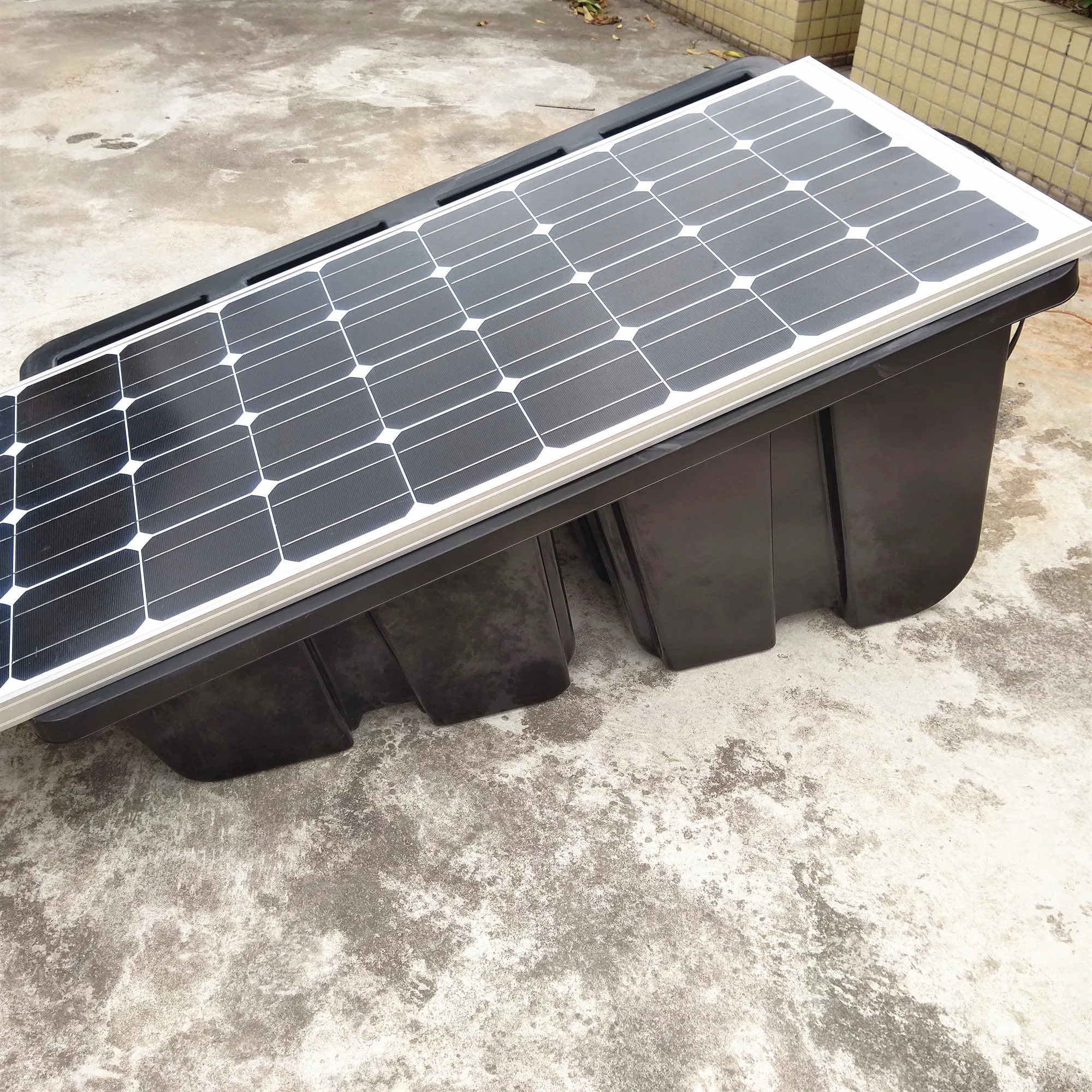 Photovoltaic Pv Racking Solar Mounting System Pp Plastic Ballasted ...