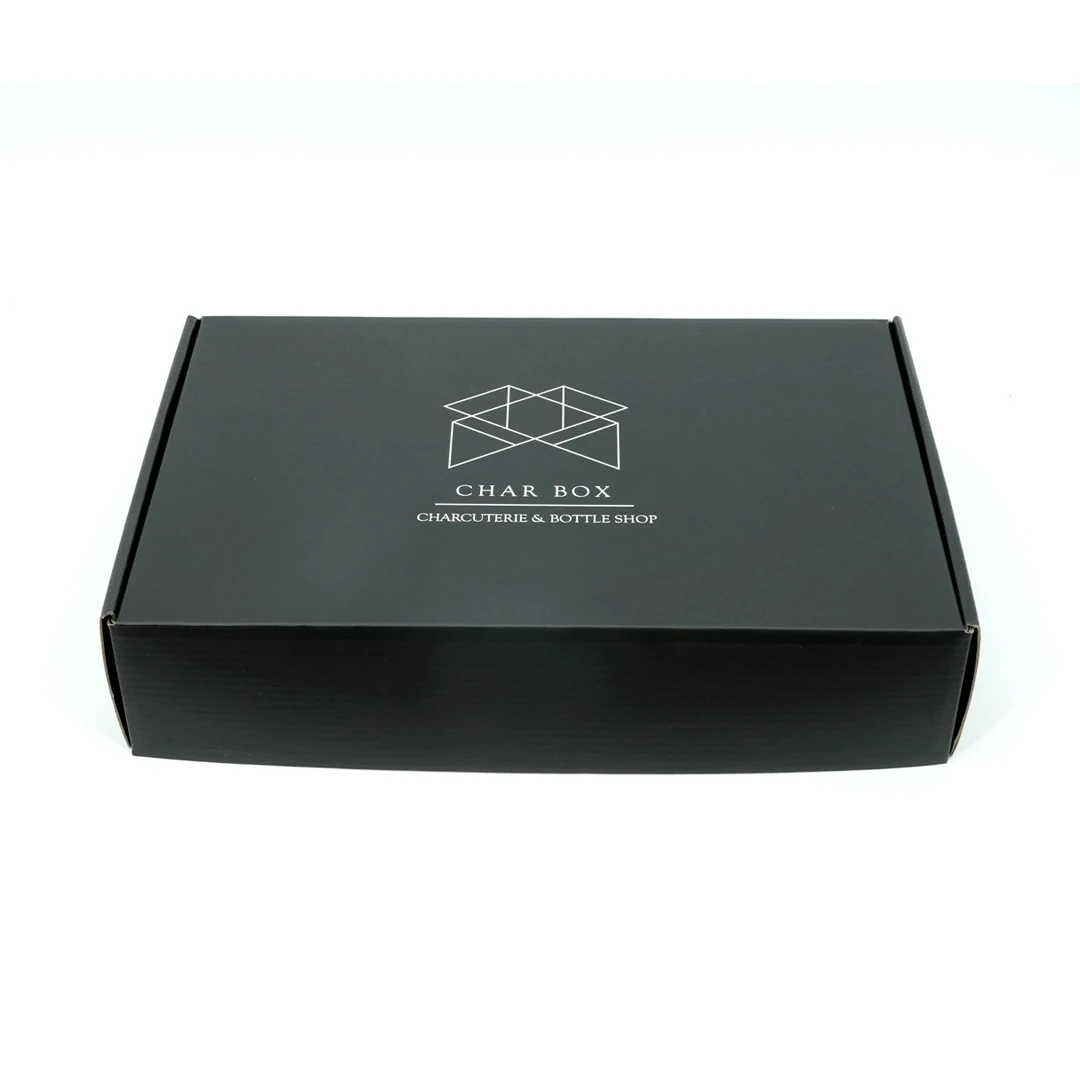 Custom Box 12x8x2 Black Shipping Boxes