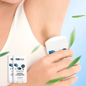Custom Odor Control Protection Aluminum-Free Vegan Deodorant Charcoal Magnesium Deodorant Balm Stick For Women Men