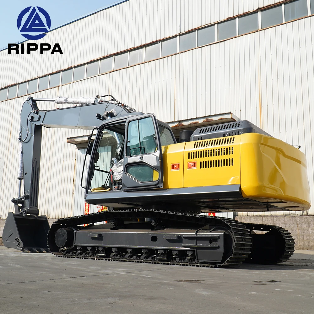 Rippa Strong Power Industrial Big Digger 20 Ton Large Excavator Machinery With Imported Premium Engine