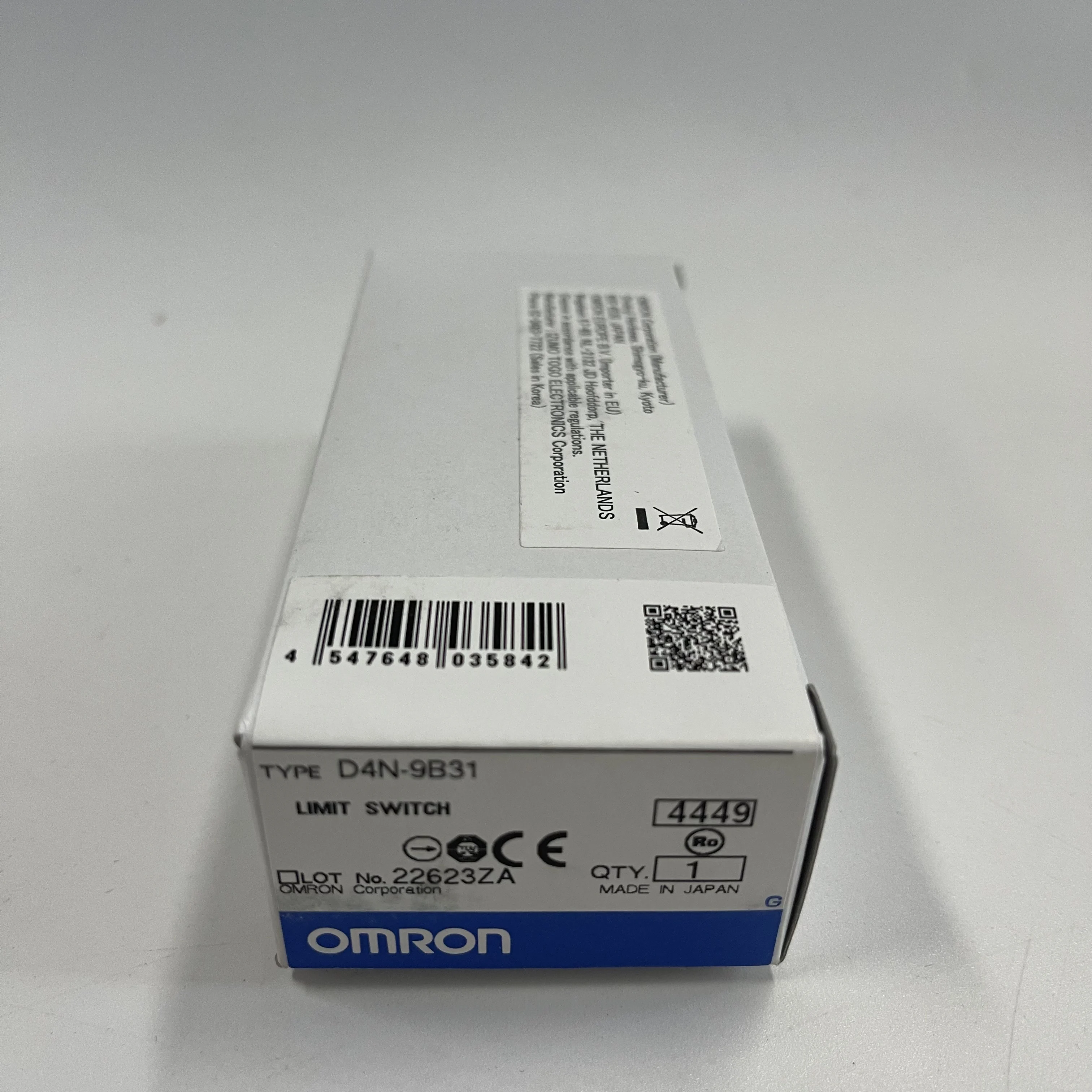 Omron Limit Switch D4N-9B31
