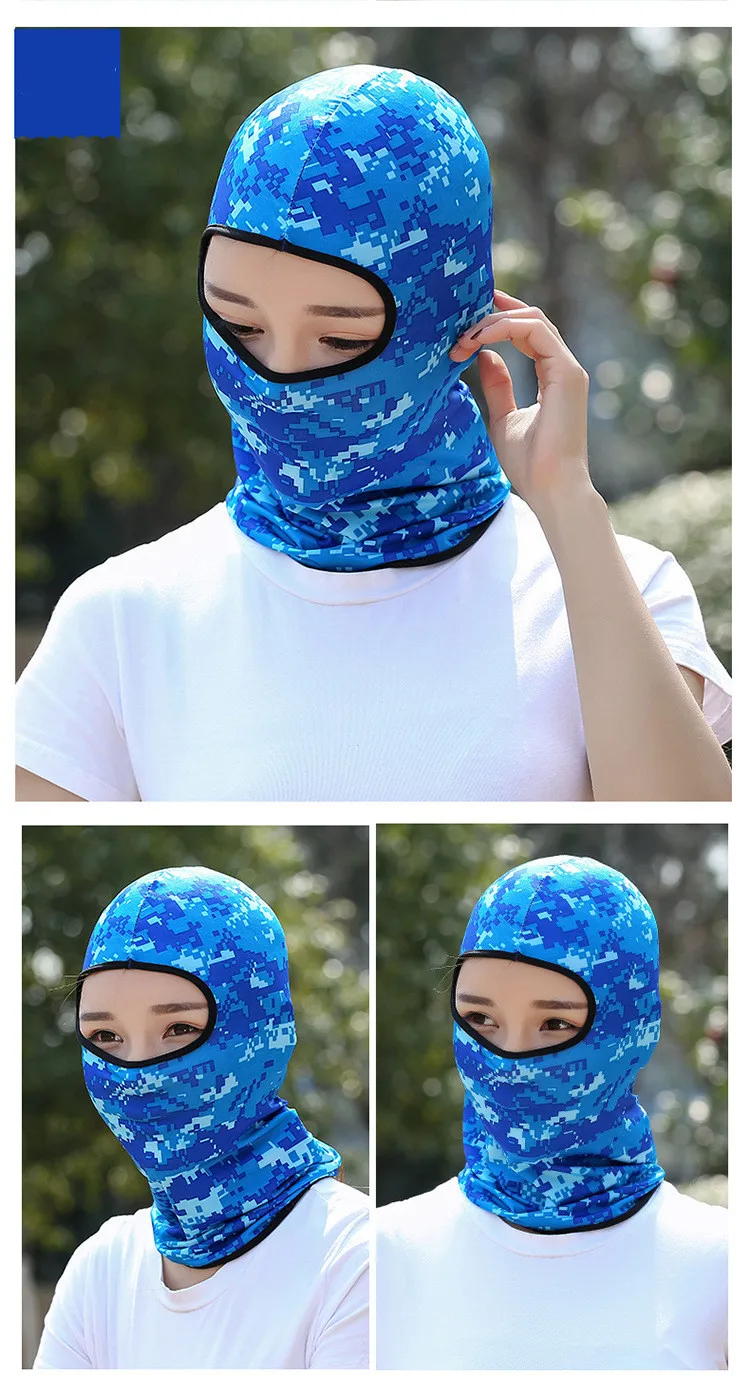 3-hole Knitted Full Face Cover Ski Mask, Winter Balaclava Warm Knit Full  Face Mask For Outdoor Sports
