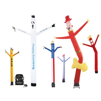 Christmas aerial dancer inflatable tube man christmas tree snowman santa claus air dancer