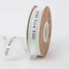 White ribbon 2.5CM wide, size 45