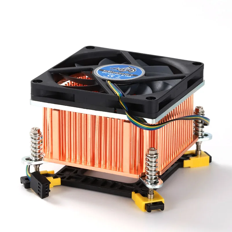 Custom Pc Radiator Fan Cooler Cpu 12v Air-cooled 80.4 * 81.2 * 30mm ...