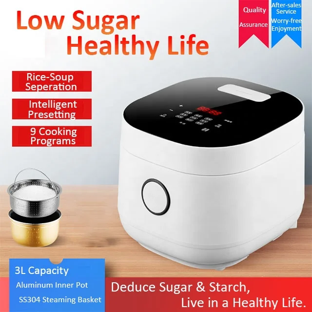 Manufacture 3L Modern Design Electric Personal Desugared Rice Cooker -  China Multi-Cooker and Electric Cooker price