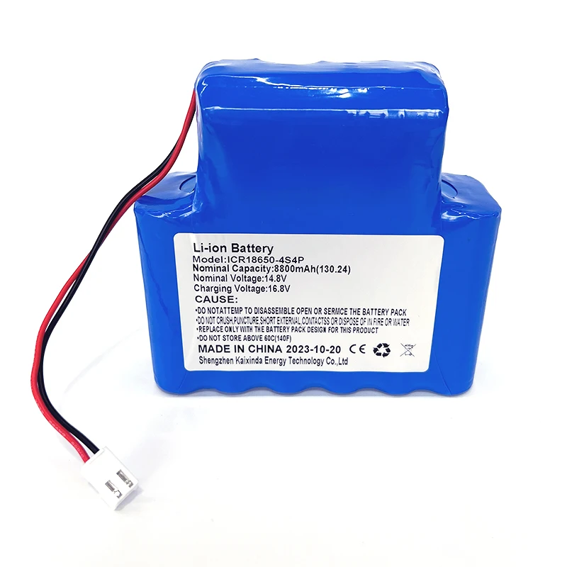 16 Years Factory Lithium Battery 4S4P ICR18650 8800mAh 14.8V Li Ion Battery Pack for Chauvet DJ Parts Freedom Par Hex4 Quad4