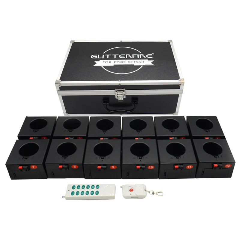 D12 12 Channel Remote Control Stage Indoor Cold Fountain