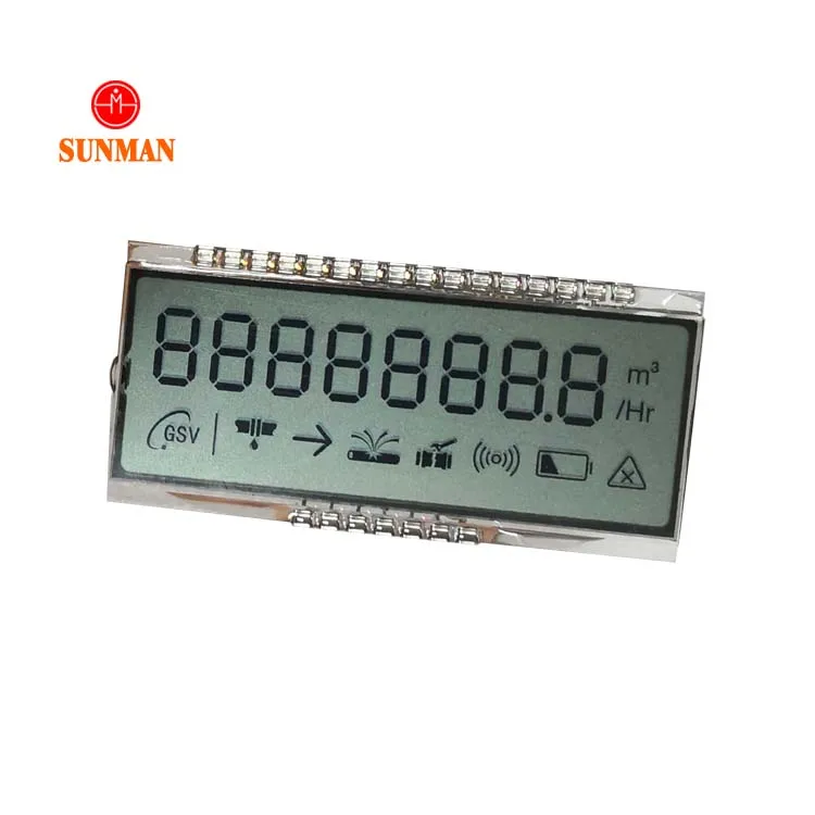 Customized Temperature and Humidity Tester Display LCD Positive Reflective  Tn 7 Segment LCD Screen - China LCD and LCD Panel price