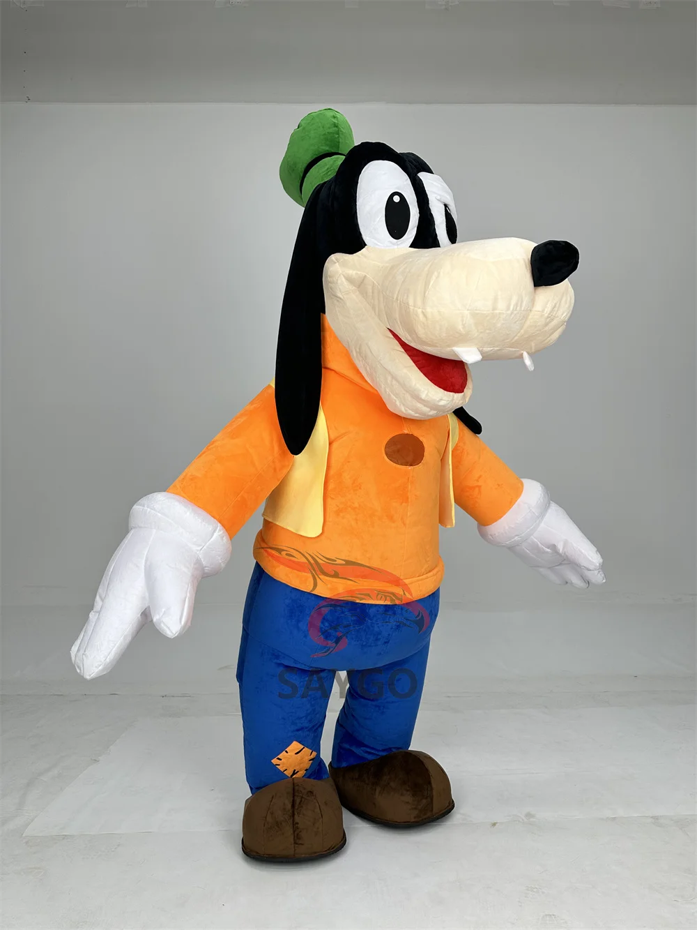 Christmas Party Cosplay Inflatable Cartoon Dog Mascot Costumes for Outdoor Events Walking Performance Show Carnival Suits