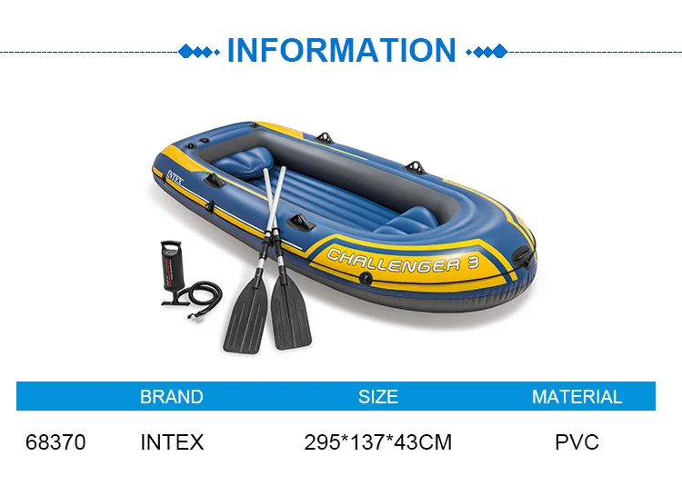 Intex 68370 Folding Kayak inflatable boat