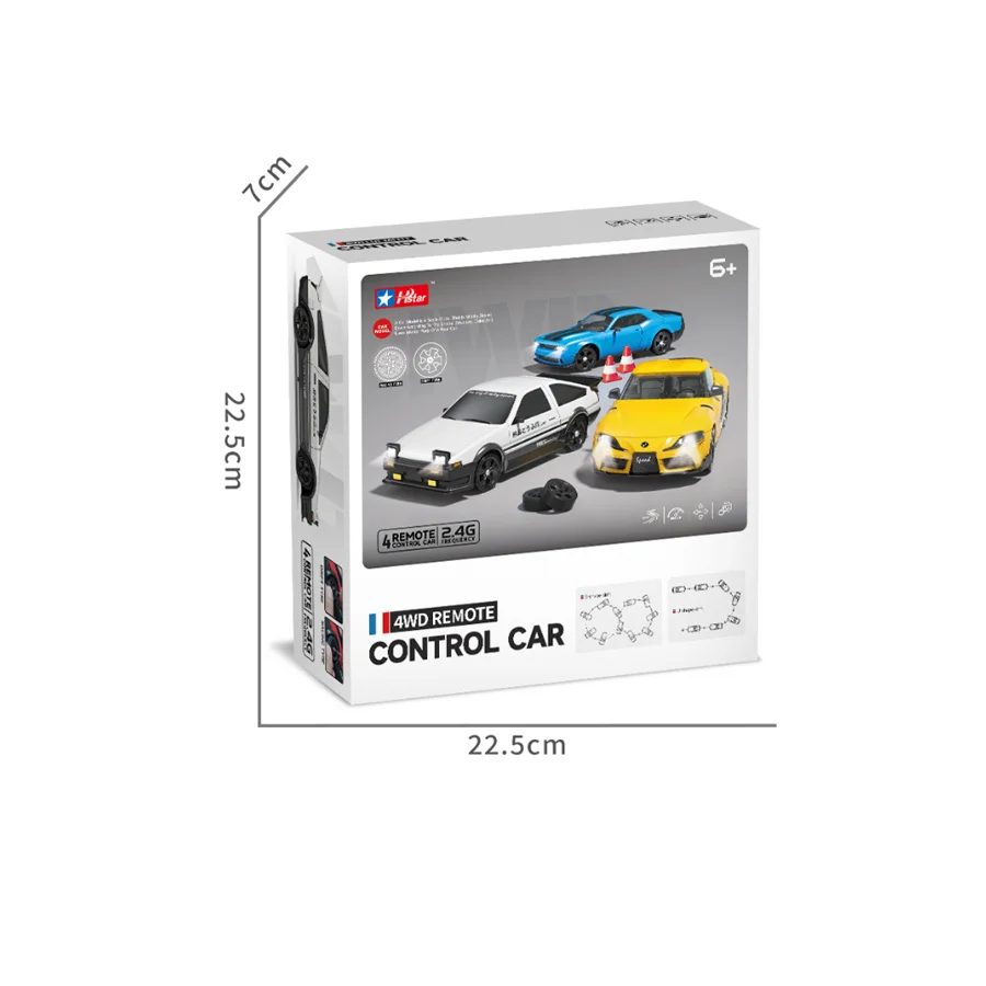 EPT 49MHZ Remote Control Electric Racing Drift Car 360 Rc Car 4x4 Off Road Children Toys Stunt Car