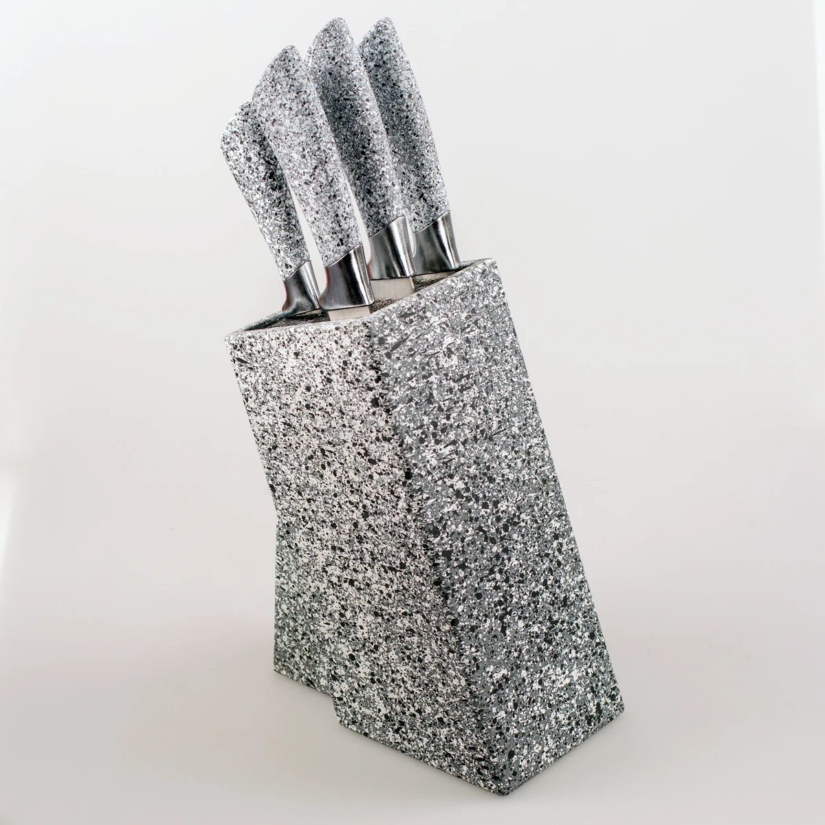 Factory Direct Sales Professional Chef 7 Piece Stainless Steel 3Cr13 Kitchen Knife Set With Block