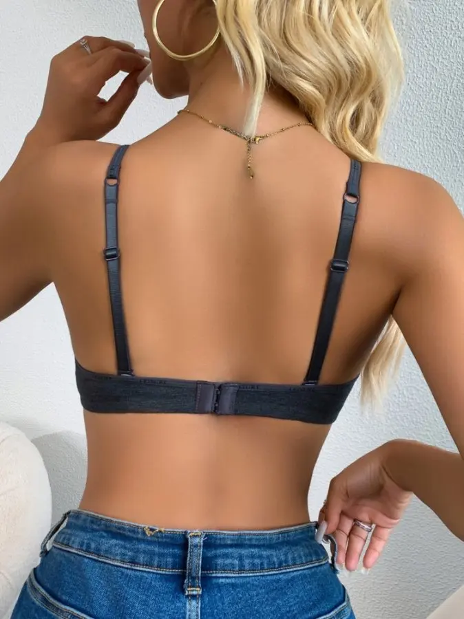 Seamless Push-Up 3/4-Cup Bra, B-D Cup (XY026) product reference view 5