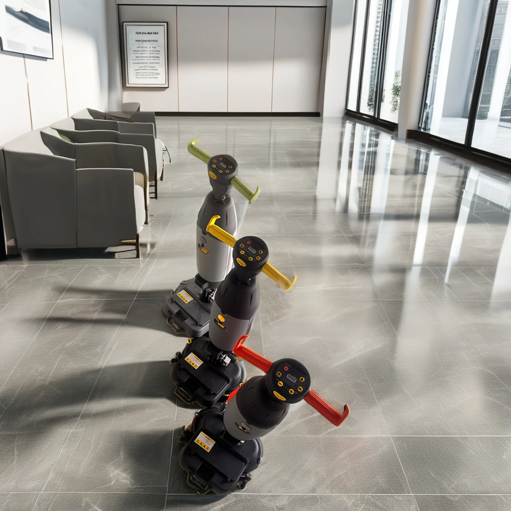 Powerful Cleaning Dry and Clean Two in One Floor Scrubber Floor Cleaning Machine Intelligent Floor Scrubber