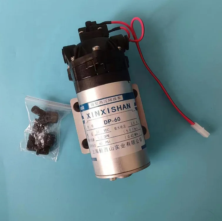 Диафрагменный бытовой герметичный насос Xinxishan DP-60 24 В постоянного тока или 12 В постоянного тока, оригинальный новый и доступный в наличии