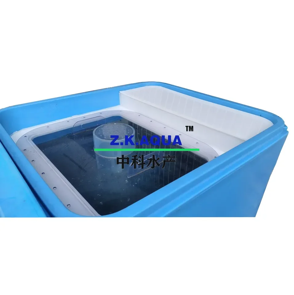 1000L Insulated Fish Storage Container Live Fish Bin with Oxygen for Transportation