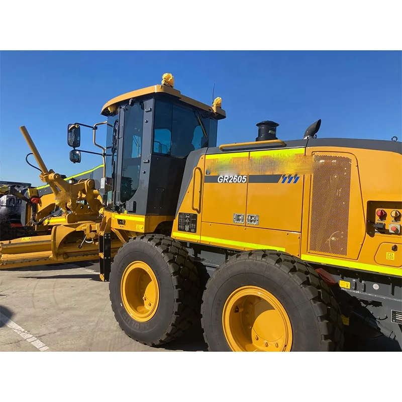 GR2605 New 260HP Motor Grader with Euro V Engine in USA and Canada