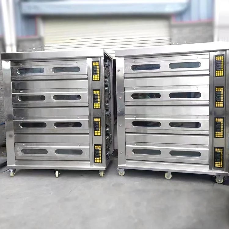 Сертифицированное хлебобулочное оборудование электрическая печь для выпечки цена пиццы машина хлеба