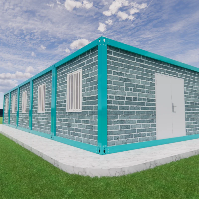 Factory Customization Light Steel Modular Prefab House Fully Assembled Portable Container House for Student School Building