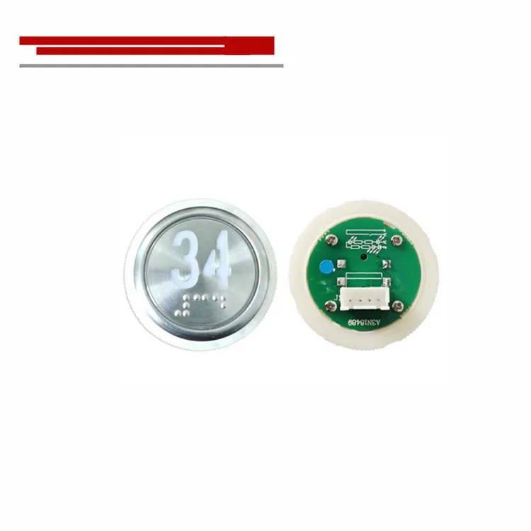Original Elevator Button MTD265 MTD303 MTD330 Braille No Braille Round Button for Star Accessories