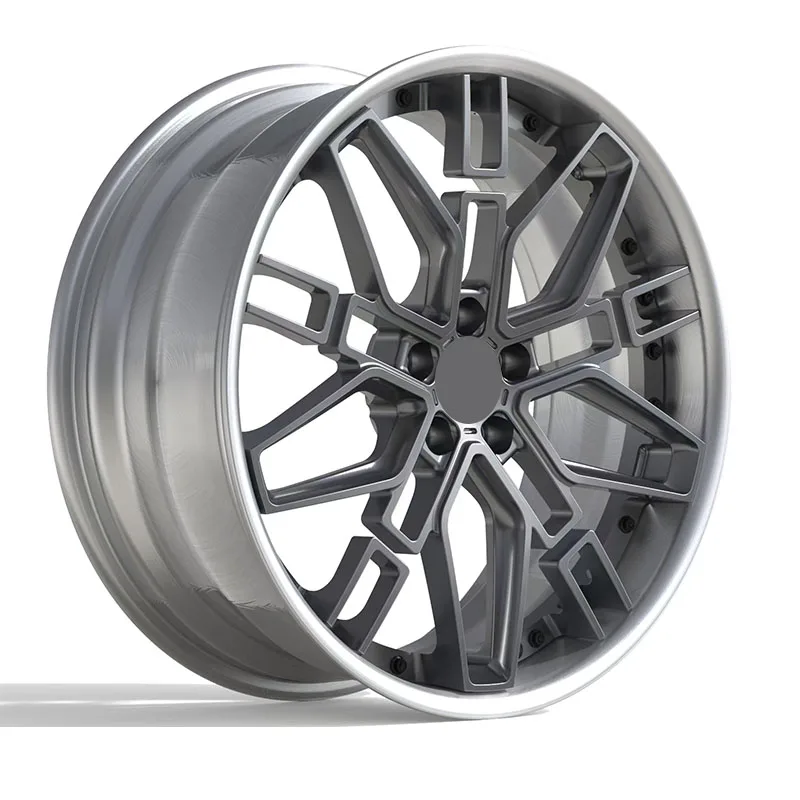Aluminum Chrome 5x112/120/130/127 Alloy Rim 18 19 20 21 22 23 24 Inch Custom Wholesale Deep Dish Concave Forged Wheels details