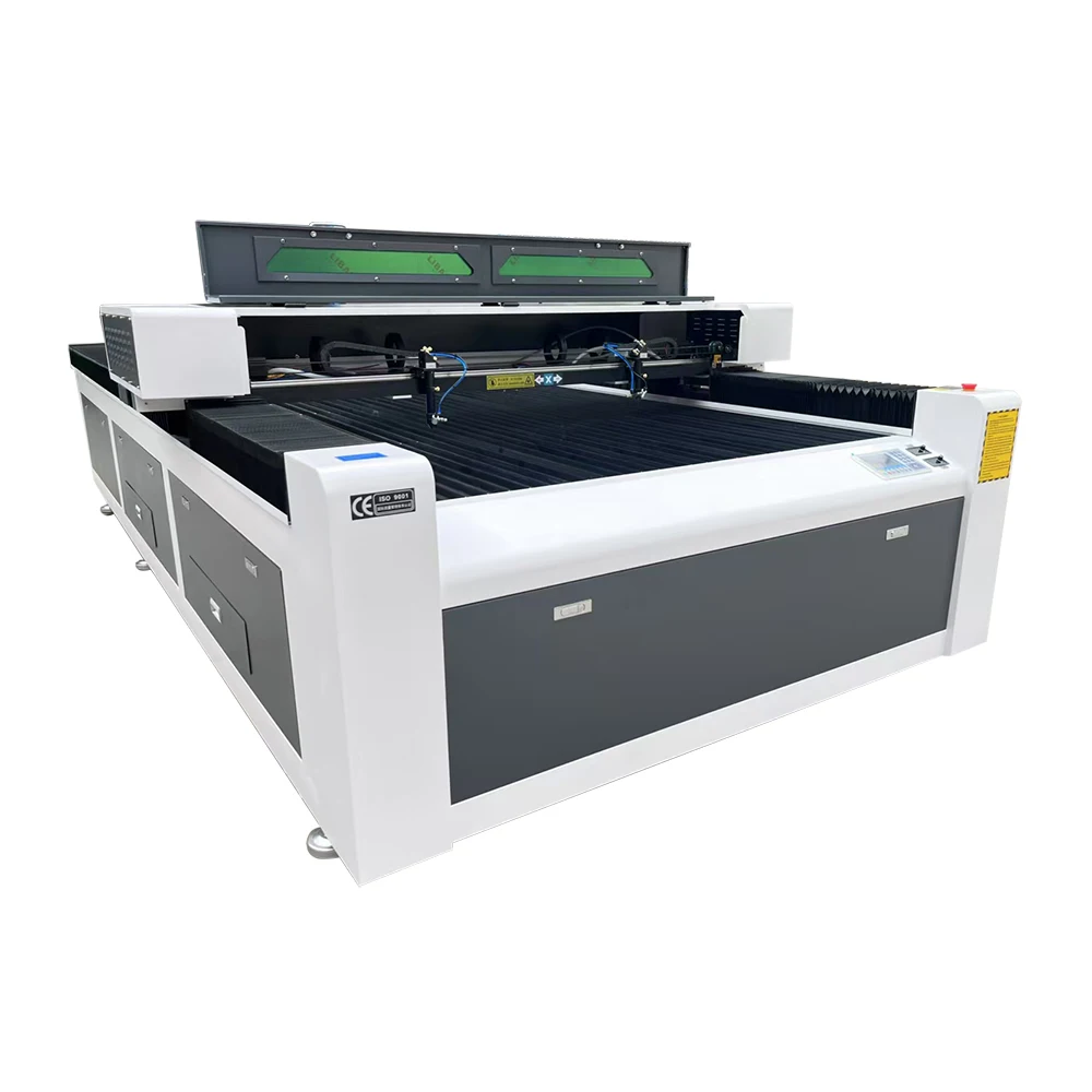 2024 New Design Two Head Laser 1325 CO2 Laser Cutting Machine Engraving Bamboo Acrylic  Low Price High Speed High Precision