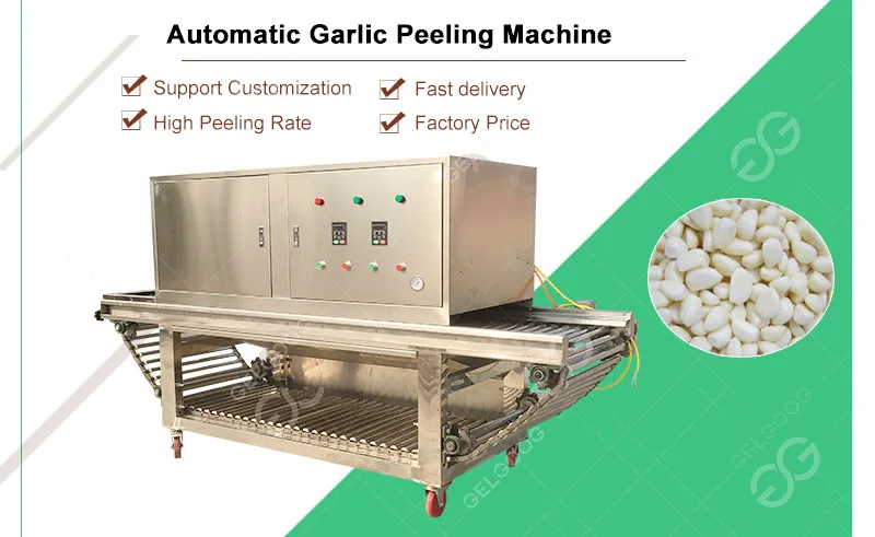 Customized Automatic Dry Garlic Peeling Peeler Machine