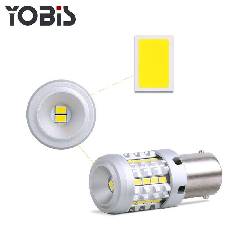 YOBIS CANBUS LED Turn Bulbs 3020 26SMD Chips White  Amber signal Light Bulb 1156