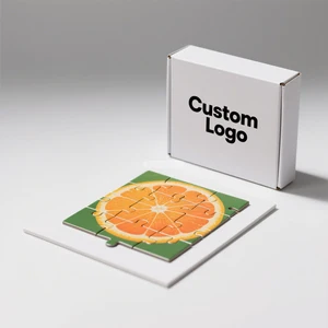 Wholesale Personalized Custom Logo Family Kid Paper Jigsaw Puzzle Luxury Jigsaw Games Puzzle With Box