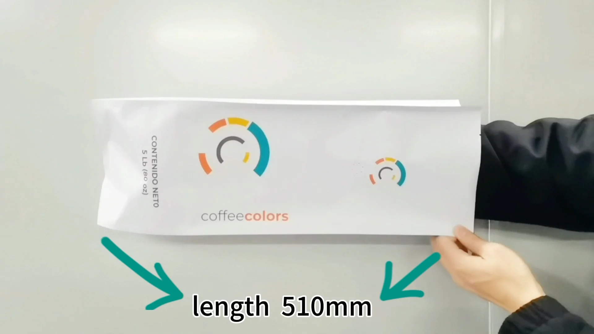 Custom Printing 5lb Pouch Box Square Flat Bottom Coffee Packaging Bags ...